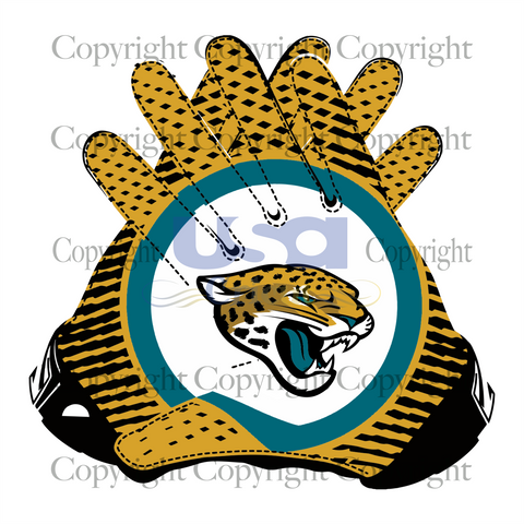 Nfl Jaguars Gloves Logo Svg, Sport Svg, Nfl Team Logo, Diy Crafts SVG Files For Cricut, Silhouette Sublimation Files Shirt Design Ideas  Instant Download - USA Cricut