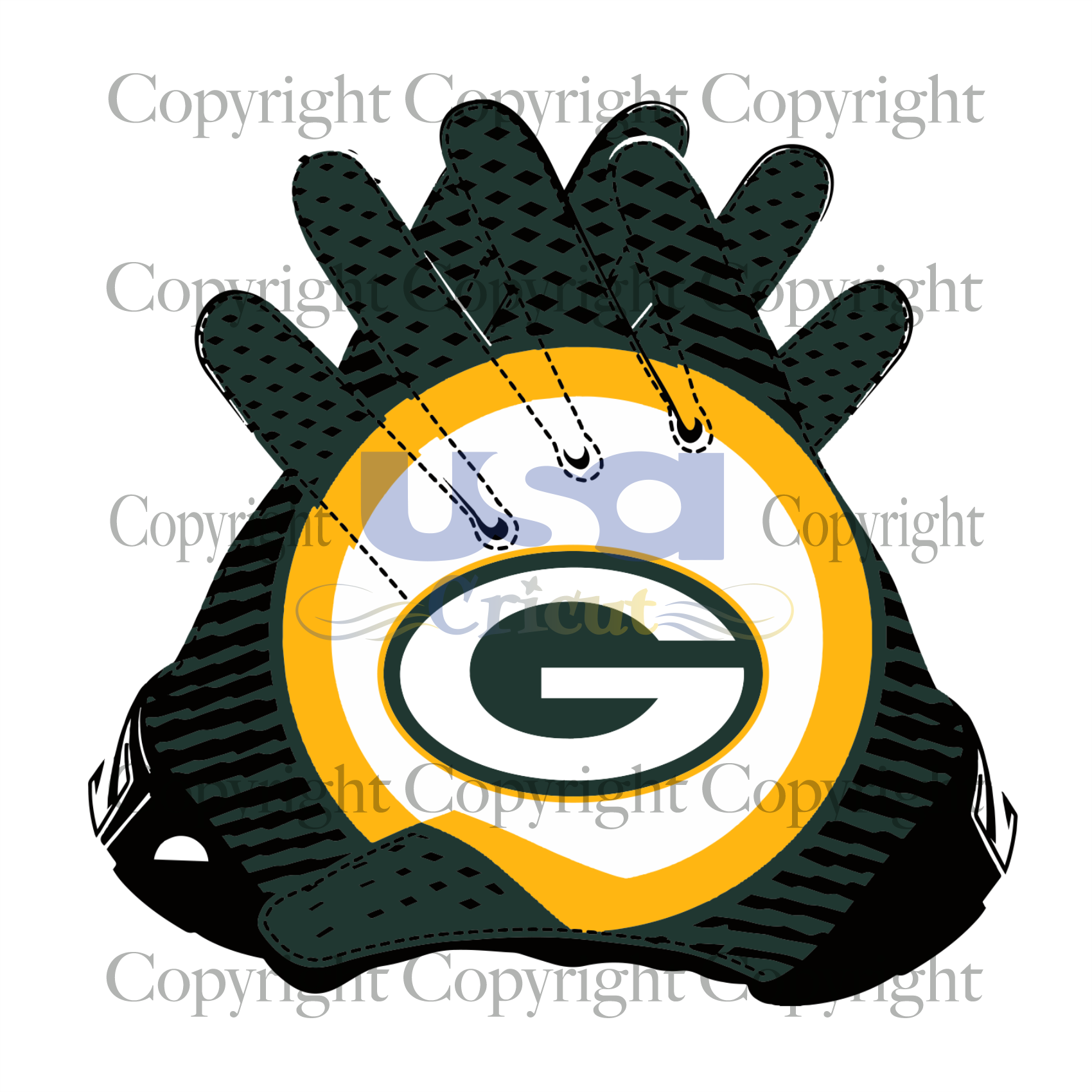 Nfl Packers Gloves Logo Svg, Sport Svg, Nfl Team Logo, Diy Crafts SVG Files For Cricut, Silhouette Sublimation Files Shirt Design Ideas  Instant Download - USA Cricut