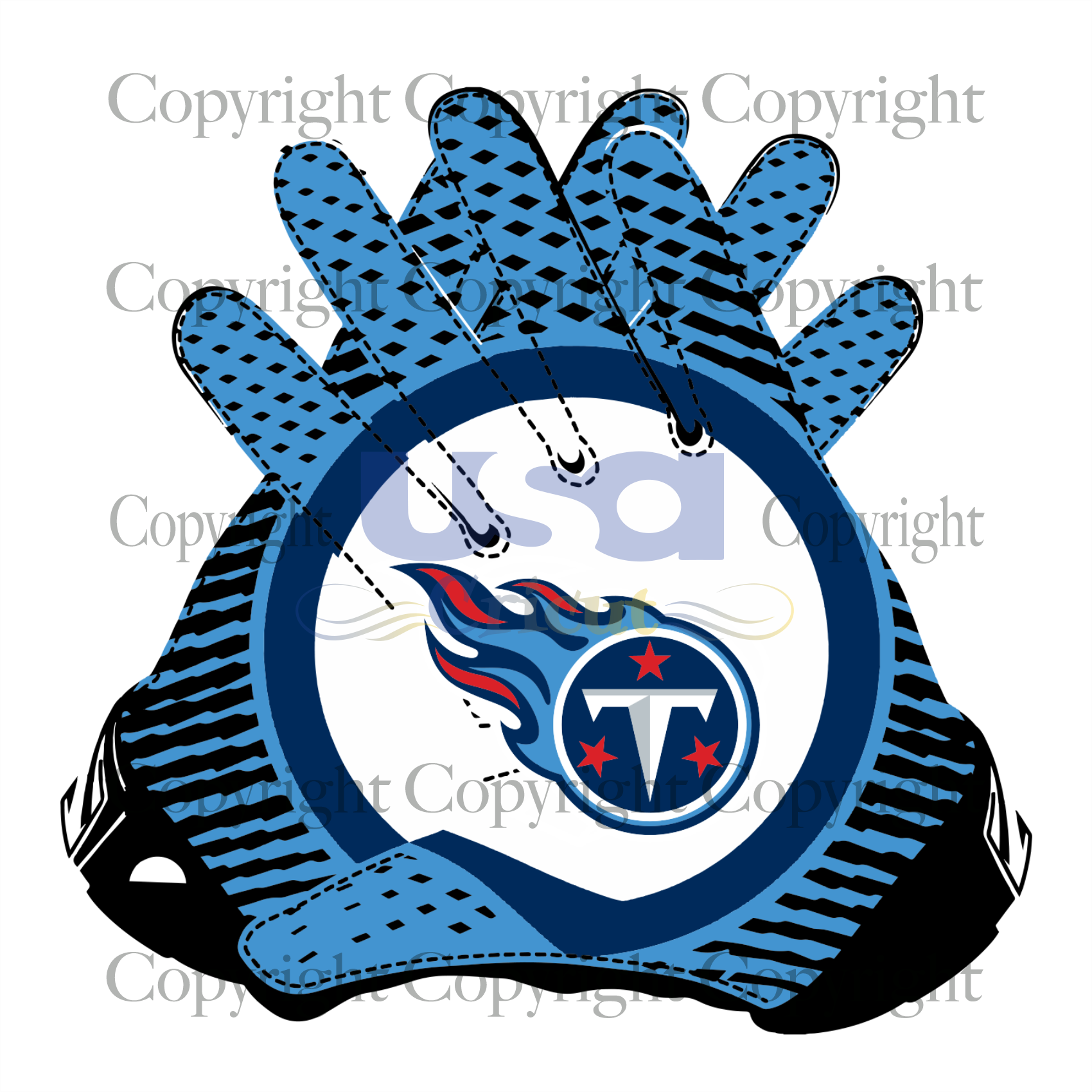 Nfl Tennessee Titans Gloves Logo Svg, Sport Svg, Diy Crafts SVG Files For Cricut, Silhouette Sublimation Files Shirt Design Ideas  Instant Download - USA Cricut