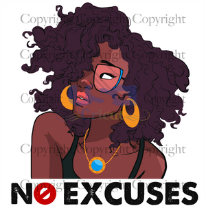 No excuse Svg, Black Girl Magic, Black Girl Magic svg, Diy Crafts SVG Files For Cricut Instant Download File - USA Cricut