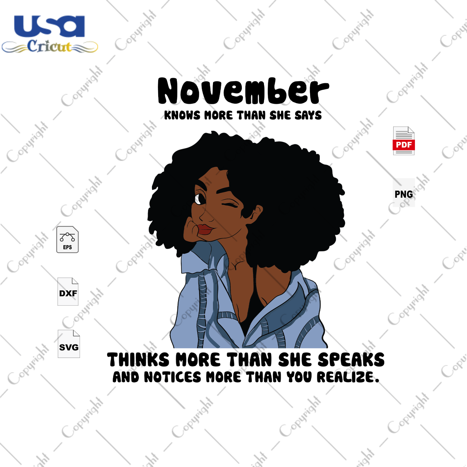 November Girl Knows More Than She Says, November Birthday Svg, Black Girl, Black Girl Magic, Birthday In November, November Svg, Sexy Black Girl, Born In November, Birthday Girl, November Bir