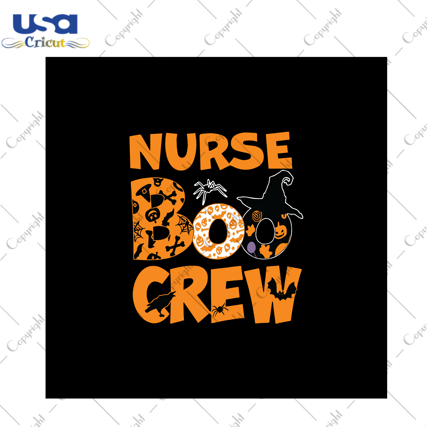 Nurse Boo crew, Halloween svg, Halloween clipart, Halloween vector, Halloween gift, Halloween shirts, Boo svg, Boo shirts, Boo Halloween gift, Svg cricut, Silhouette svg files, Cricut svg, Si