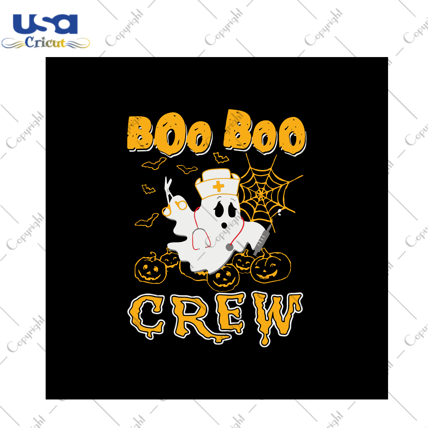 Nurse boo boo crew, Halloween svg, Boo boo nurse svg, Boo boo nurse shirts, Boo boo halloween gift, Halloween ghost, Ghost shirt, Pumpkin gift, Funny Halloween, Svg cricut, Silhouette svg fil