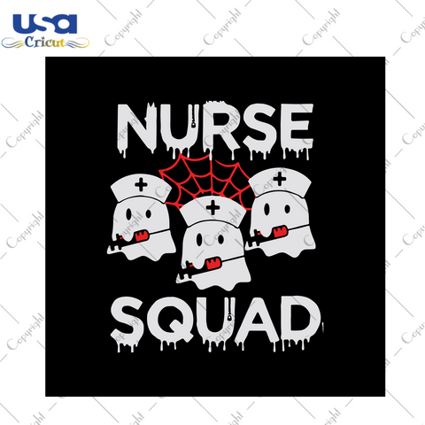 Nurse squad, Halloween svg, Funny boo boo svg, Boo bees shirts, Boo boo halloween gift, Halloween ghost, Ghost shirt, Funny Halloween, Svg cricut, Silhouette svg files, Cricut svg, Silhouette