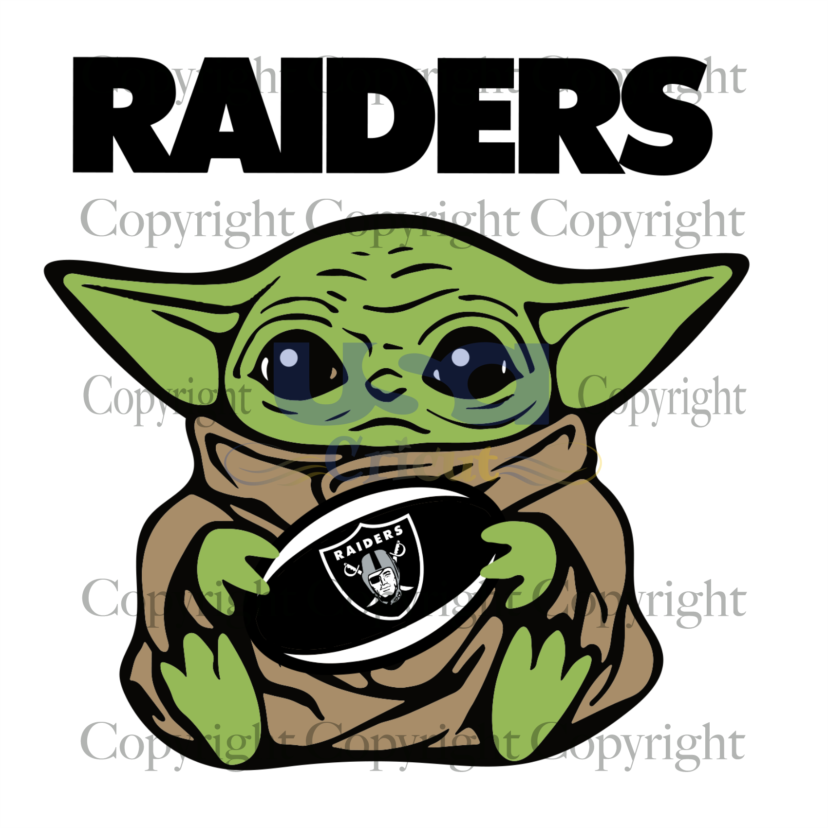 Oakland Raiders Baby Yoda, Sport Svg, Baby Yoda Svg, Oakland Raiders Svg, Diy Crafts SVG Files For Cricut, Silhouette Sublimation Files Shirt Design Ideas  Instant Download - USA Cricut