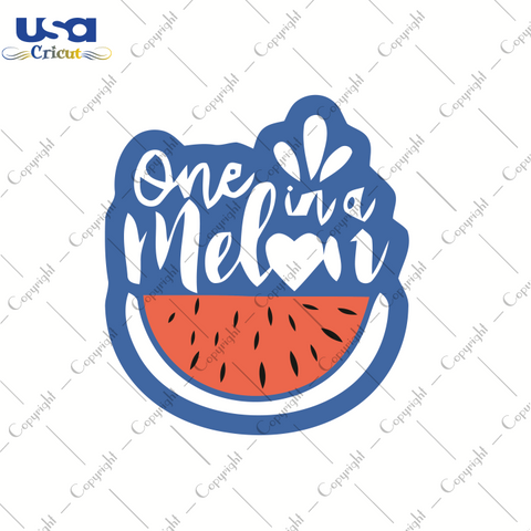 One Pina Melon, Hello Summer Svg, Summer Svg, Trending Svg, Watermelon Summer, Cricut & Silhouette Sublimation Instant Download File - USA Cricut