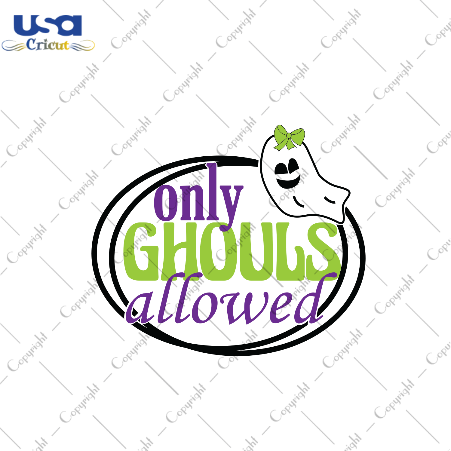 Only Ghouls Allowed, Halloween Svg, Scary Halloween, Halloween Funny Party, Boo svg, Cute Boo, gift for kids, ghost svg, digital file, vinyl for cricut, svg cut files, svg clipart, silhouette