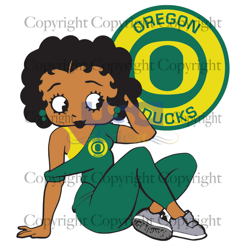 Oregon Ducks Betty Boop, Sport Svg, Football Svg, Betty Boop Svg, Diy Crafts SVG Files For Cricut Instant Download File - USA Cricut