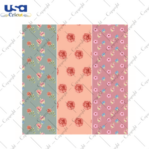 Floral Pattern Print Shirt Diy Crafts Svg Files For Cricut, Silhouette Sublimation Files - USA Cricut