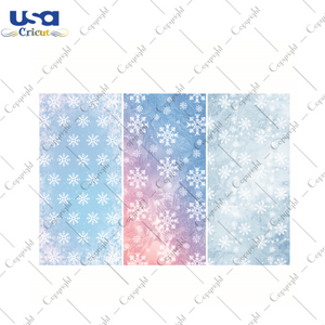 Snowflakes Pattern Print Home Decor Idea Diy Crafts Svg Files For Cricut, Silhouette Sublimation Files - USA Cricut