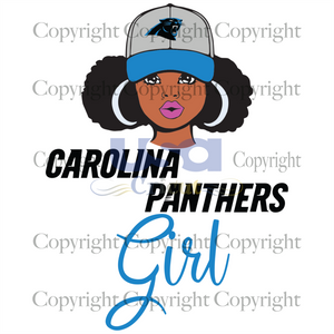 Panthers Girl Svg, Black Girl Svg, Black Woman, Carolina Panthers Girl, Diy Crafts SVG Files For Cricut Instant Download File - USA Cricut