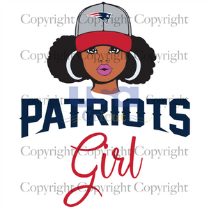 Patriots Svg, Black Girl Svg, Black Woman, New England Patriots Girl, Diy Crafts SVG Files For Cricut Instant Download File - USA Cricut