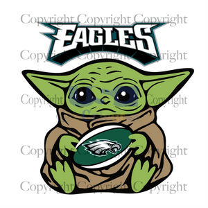 Philadelphia Eagles Baby Yoda, Sport Svg, Philadelphia Eagles Svg, Diy Crafts SVG Files For Cricut, Silhouette Sublimation Files Shirt Design Ideas  Instant Download - USA Cricut