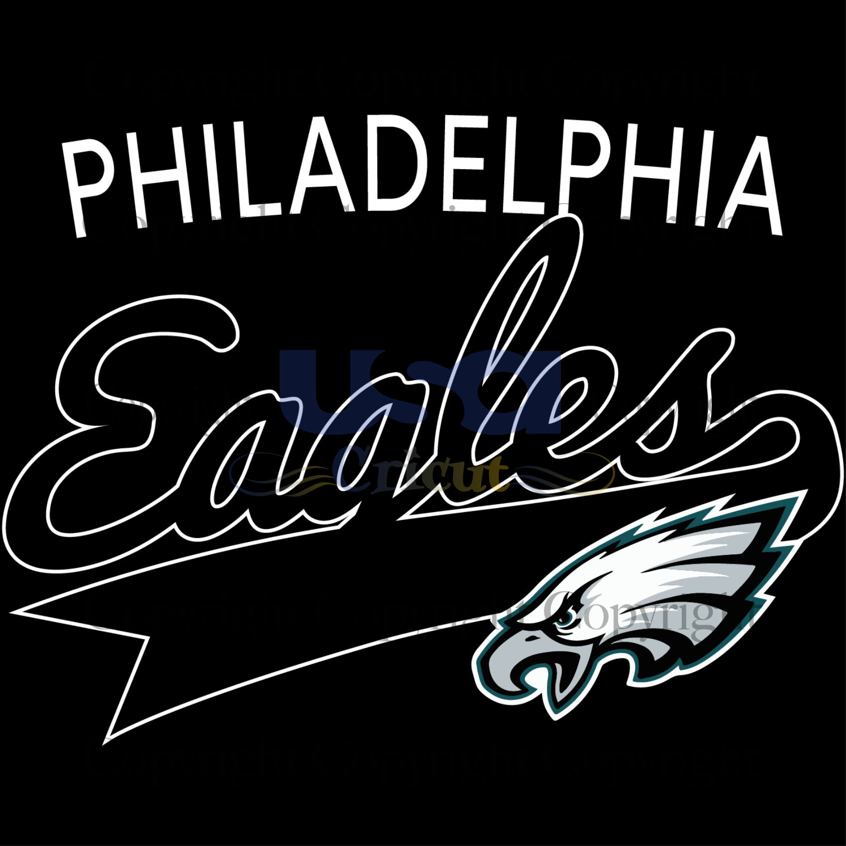 Philadelphia Eagles Svg, Sport Svg, Nfl Svg, Nfl Team Logo, SVG files for cricut Instant Download Version - USA Cricut