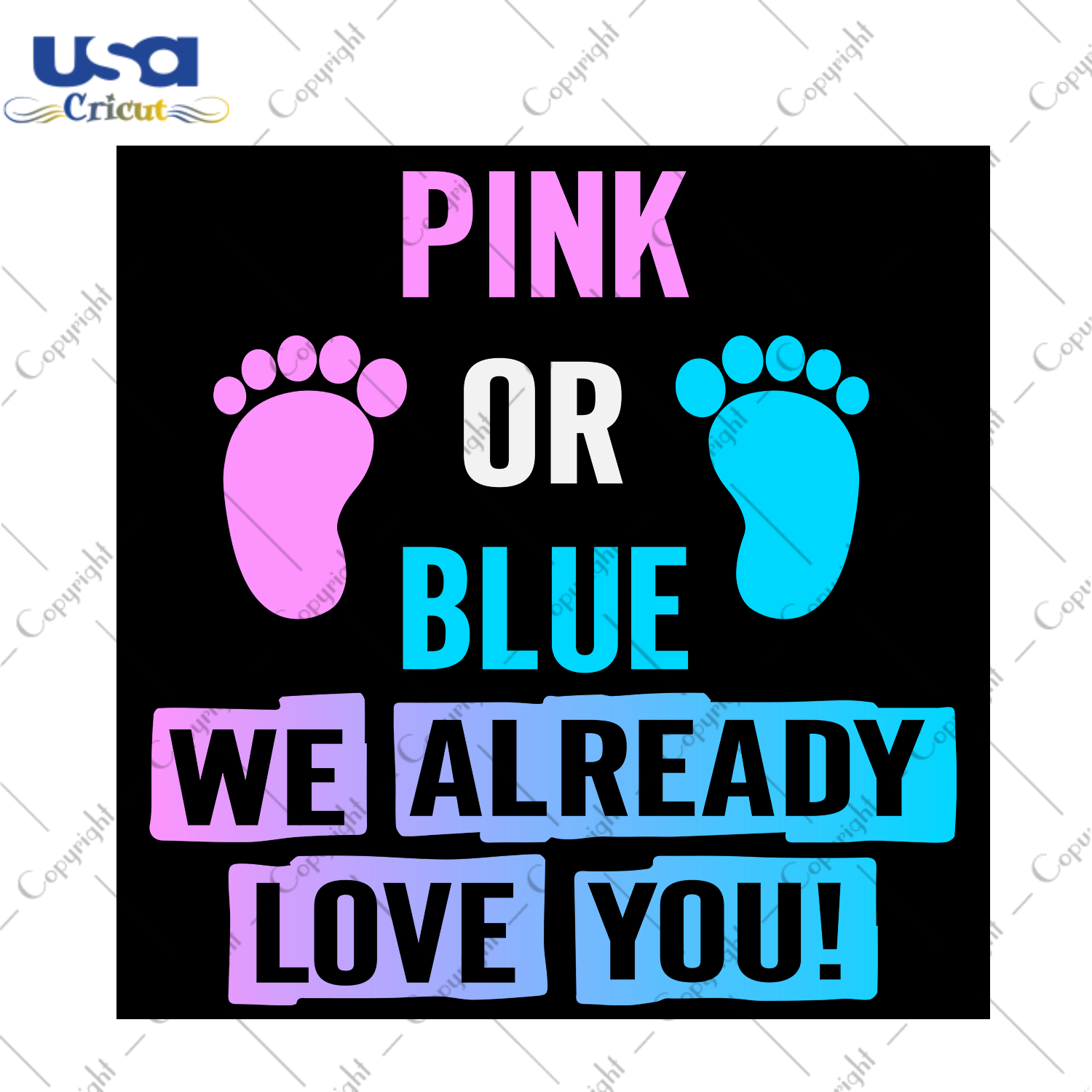 Pink Or Blue I Already Love You, Trending Svg, Cute Pregnancy Announcement, Cute Pregnancy Announcement Shirt Svg, Gender Reveal Svg, Pregnant Shirt Svg, Pregnant Gift, Maternity Shirt Svg - 