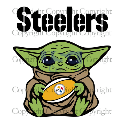 Pittsburgh Steelers Baby Yoda, Sport Svg, Pittsburgh Steelers Svg, Diy Crafts SVG Files For Cricut, Silhouette Sublimation Files Shirt Design Ideas  Instant Download - USA Cricut