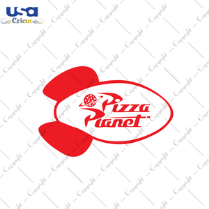 Pizza Planet Trending Gift Diy Crafts Svg Files For Cricut, Silhouette Sublimation Files