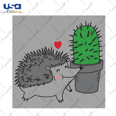 Prickly Love Trending Gift Diy Crafts Svg Files For Cricut, Silhouette Sublimation Files