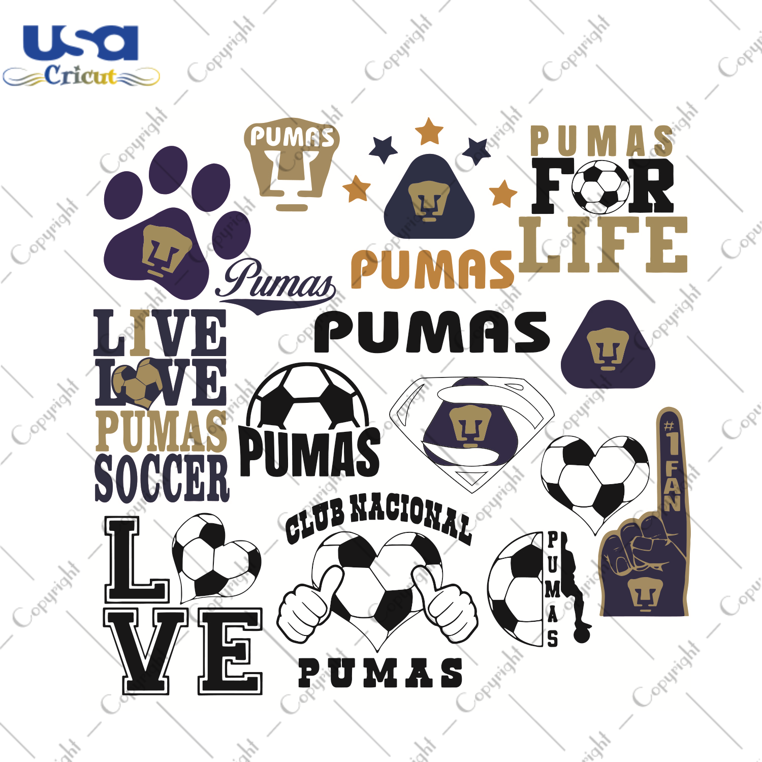 Pumas svg, Soccer Sport Gift Diy Crafts Svg Files For Cricut, Silhouette Sublimation Files