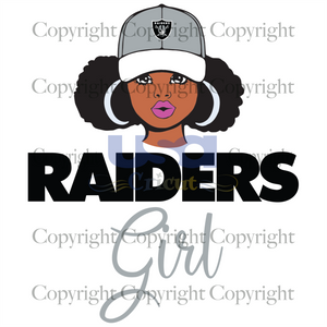 Raiders Girl Svg, Black Girl Svg, Black Woman, Las Vegas Raiders Girl,Diy Crafts SVG Files For Cricut Instant Download File - USA Cricut