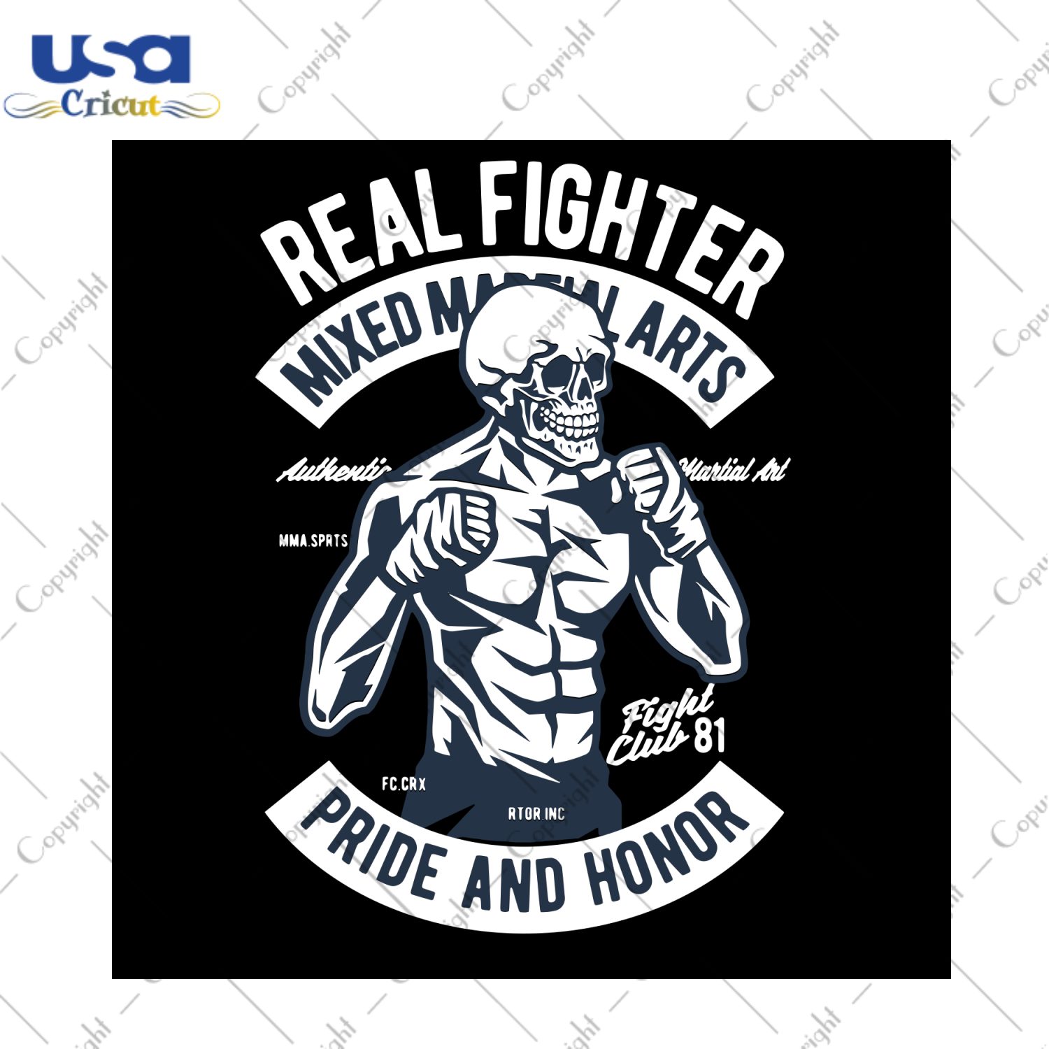 Real Fighter Mixed Martial Arts Pride And Honor Svg, Trending Svg, Real Fighter Svg, Pride And Honor Svg, Skeleton Svg, Boxing Svg, Boxing Lovers, Boxing Fans, Vinyl For Cricut, Svg Cut Files