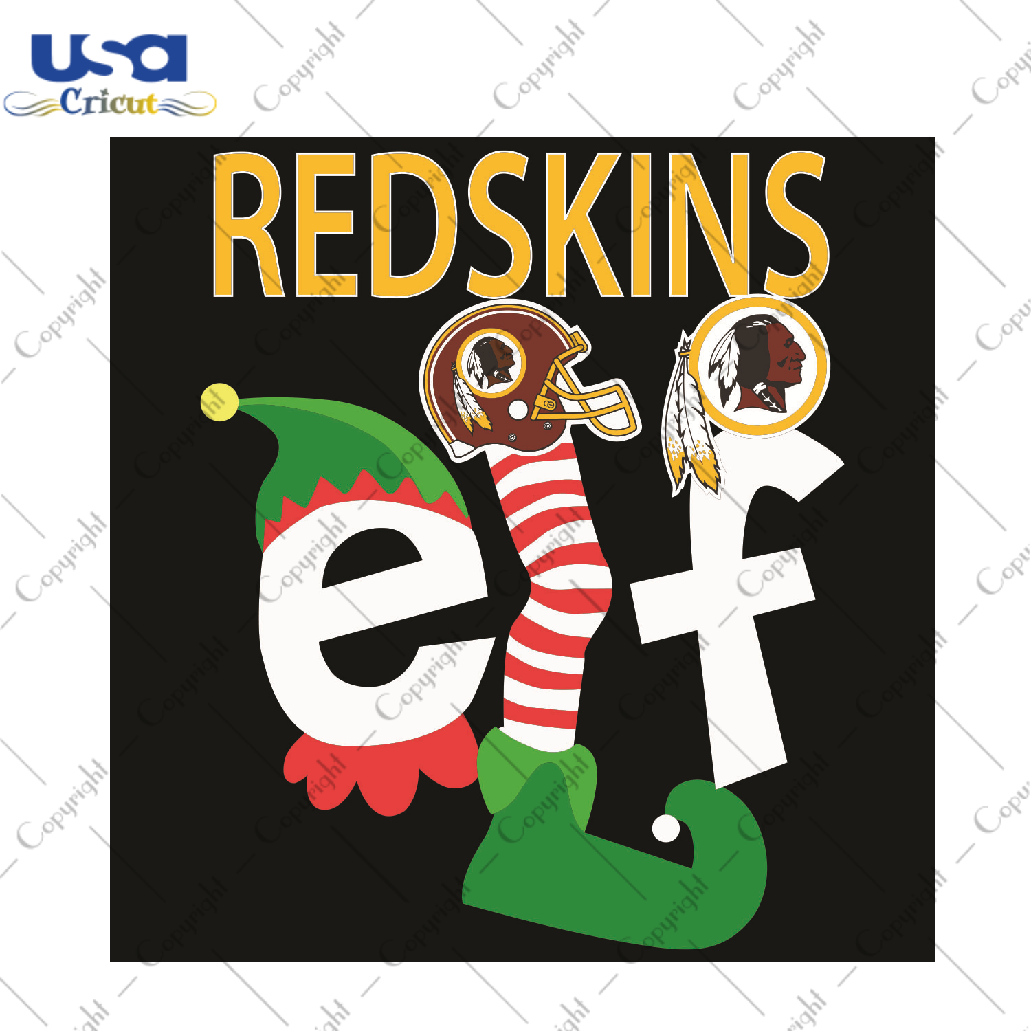 ELF Washington Sport Gift Diy Crafts Svg Files For Cricut, Silhouette Sublimation Files