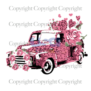 Roses Truck Xoxo Svg, Valentine Svg, Roses Truck Svg, Diy Crafts SVG Files For Cricut, Silhouette Sublimation Files Shirt Design Ideas  Instant Download - USA Cricut