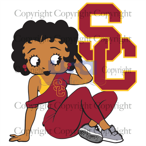 SC Betty Boop, Sport Svg, Basketball Svg, Betty Boop Svg, Diy Crafts SVG Files For Cricut Instant Download File - USA Cricut