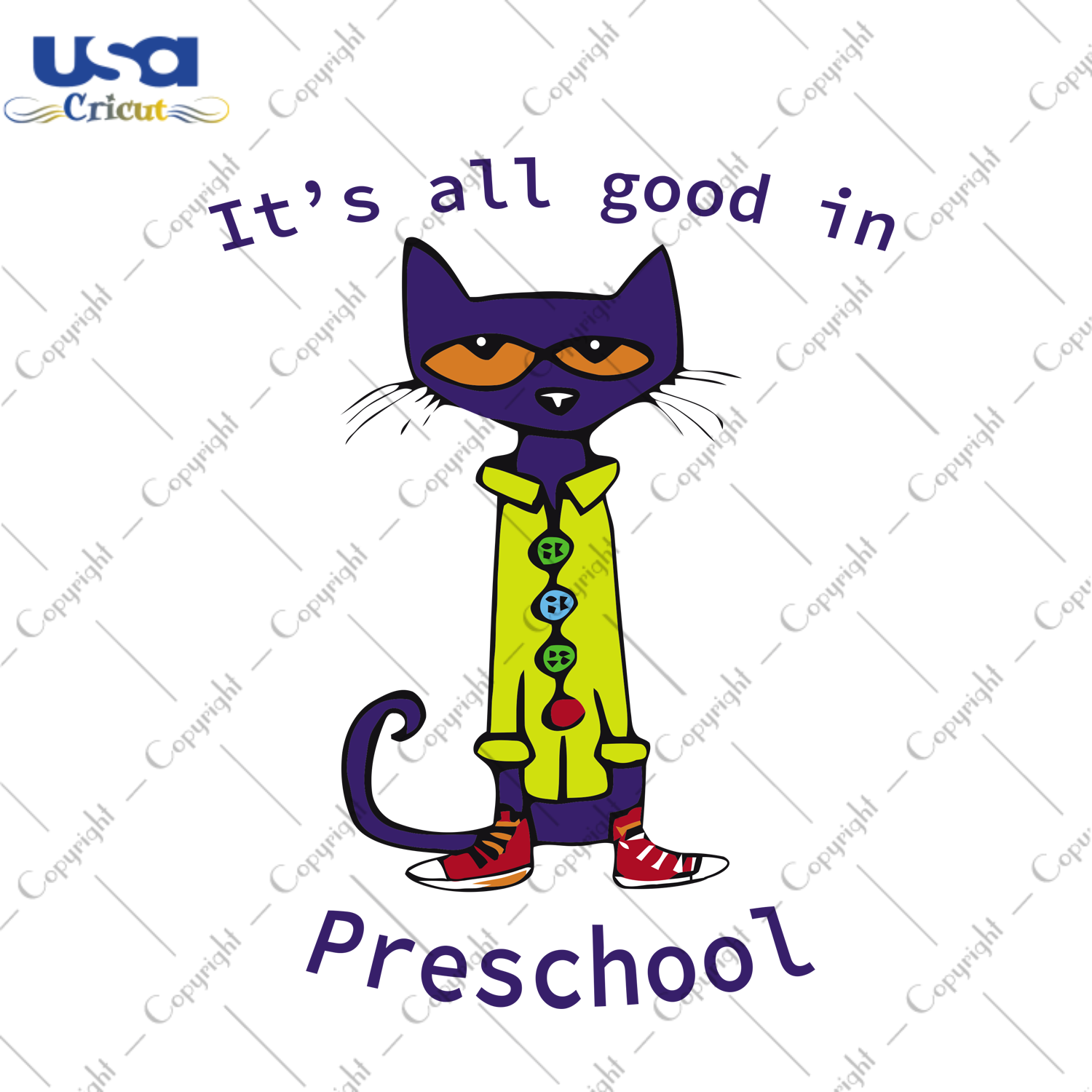 It's All Good In Preschool, School Svg, Back To School, Back To School Svg, School Svg, School Uniform Svg, Student Svg, Gift For Students, Teacher Svg, Teacher, Teacher Svg, Teacher Gift Svg