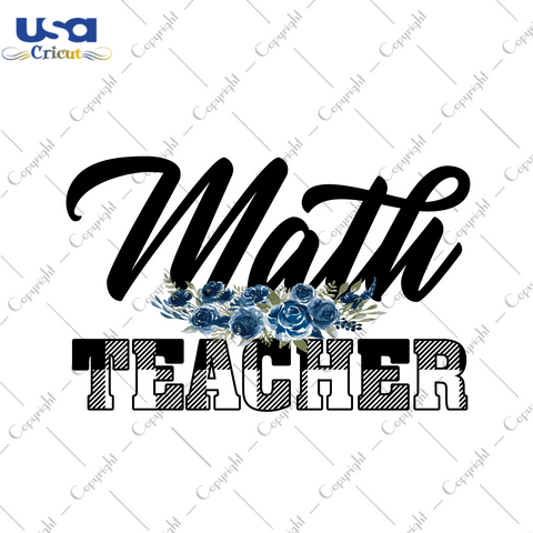 Math Teacher Black & White Plaid Diy Crafts Svg Files For Cricut, Silhouette Sublimation Files - USA Cricut