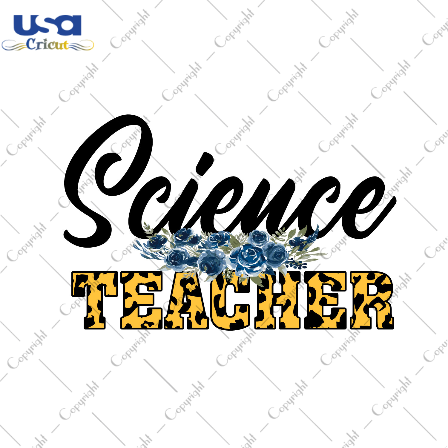 Science Teacher Leopard Font Diy Crafts Svg Files For Cricut, Silhouette Sublimation Files - USA Cricut