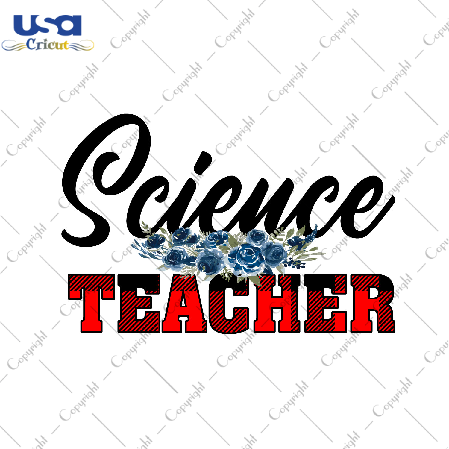 Science Teacher Red Buffalo Font Diy Crafts Svg Files For Cricut, Silhouette Sublimation Files - USA Cricut