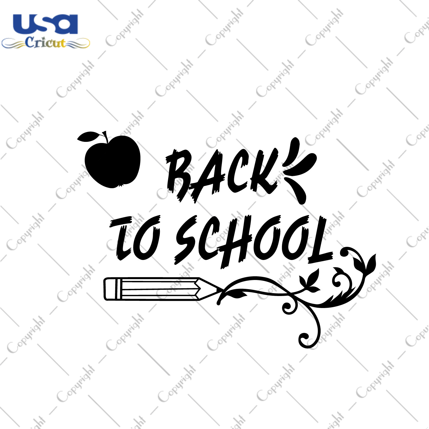 Back To School Gift For Kids Diy Crafts Svg Files For Cricut, Silhouette Sublimation Files - USA Cricut