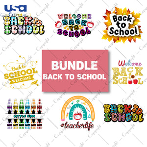 Bundle Back To School Gifts, Shirt For Back To School Svg File Diy Crafts Svg Files For Cricut, Silhouette Sublimation Files - USA Cricut