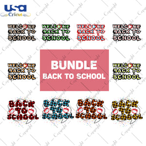 Bundle Back To School Virtual Class Gifts, Shirt For Back To School Svg File Diy Crafts Svg Files For Cricut, Silhouette Sublimation Files - USA Cricut