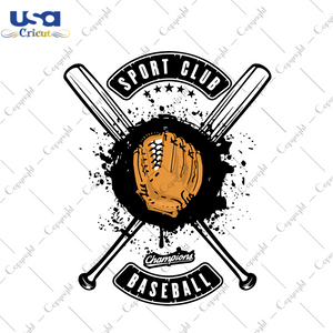 Sport Club, Sport Svg, Baseball Logo Svg, Baseball Logo, Baseball Shirt Svg, Baseball Lover, Champions Baseball, Baseball Girl, Baseball Shirt, Baseball Gifts, Baseball Vector, Sport Gift Ide