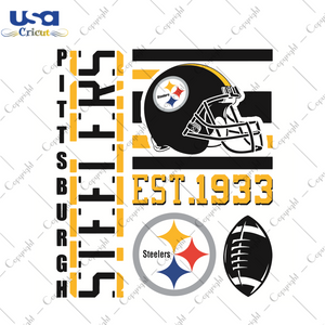 Pittsburgh Steelers Est 1993 Sport Gift Diy Crafts Svg Files For Cricut, Silhouette Sublimation Files