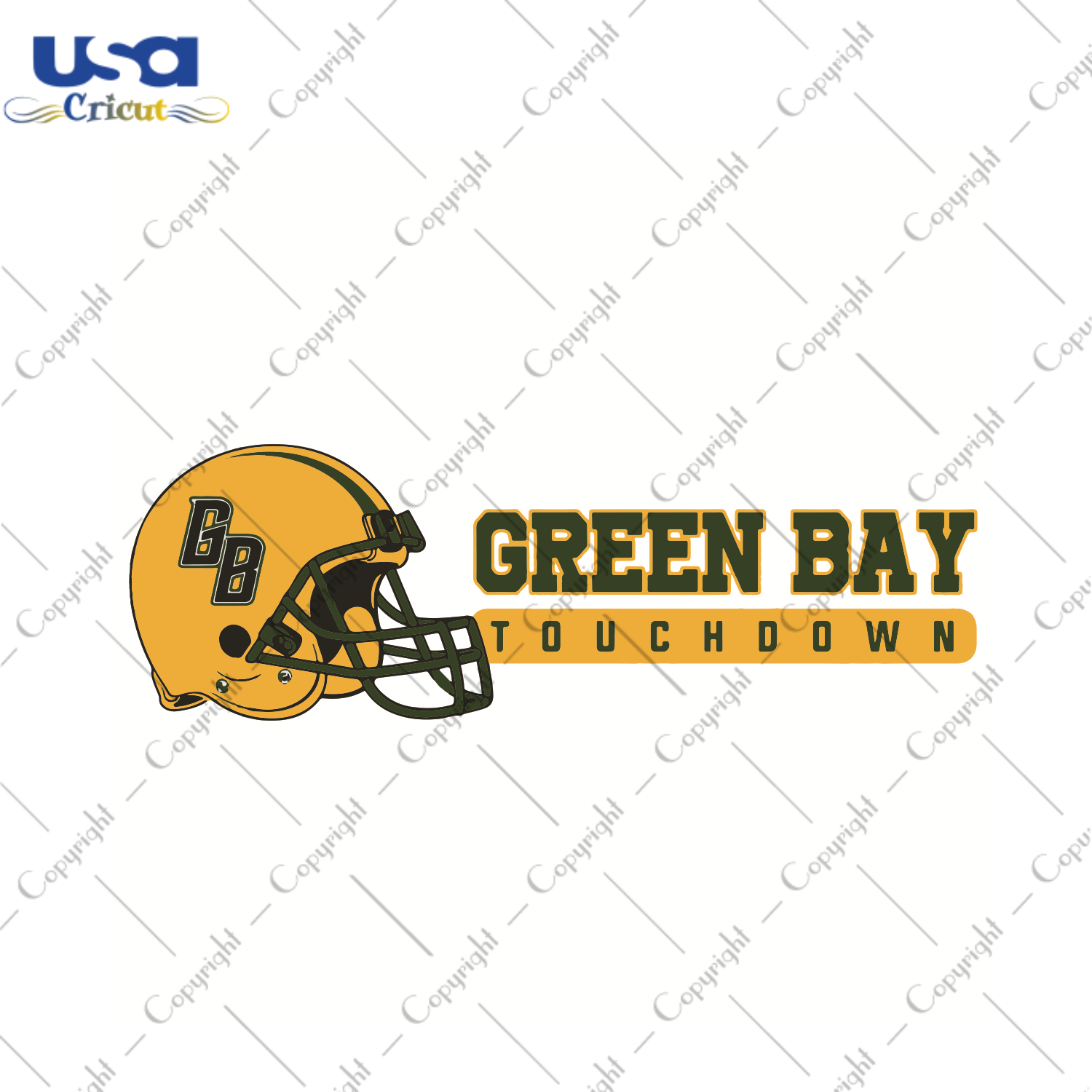 Green Bay Football Touchdown Sport Gift Diy Crafts Svg Files For Cricut, Silhouette Sublimation Files