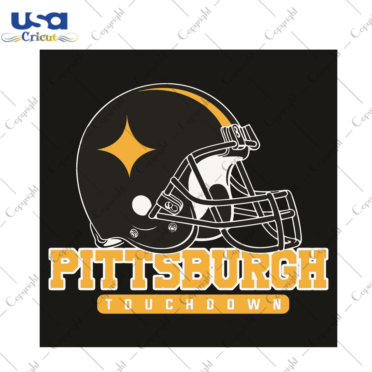 Pittsburgh TouchDown Sport Gift Diy Crafts Svg Files For Cricut, Silhouette Sublimation Files