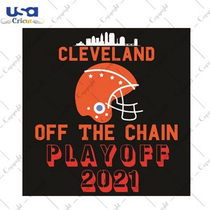 Cleveland Playoff Football Game 2021 Sport Gift Diy Crafts Svg Files For Cricut, Silhouette Sublimation Files