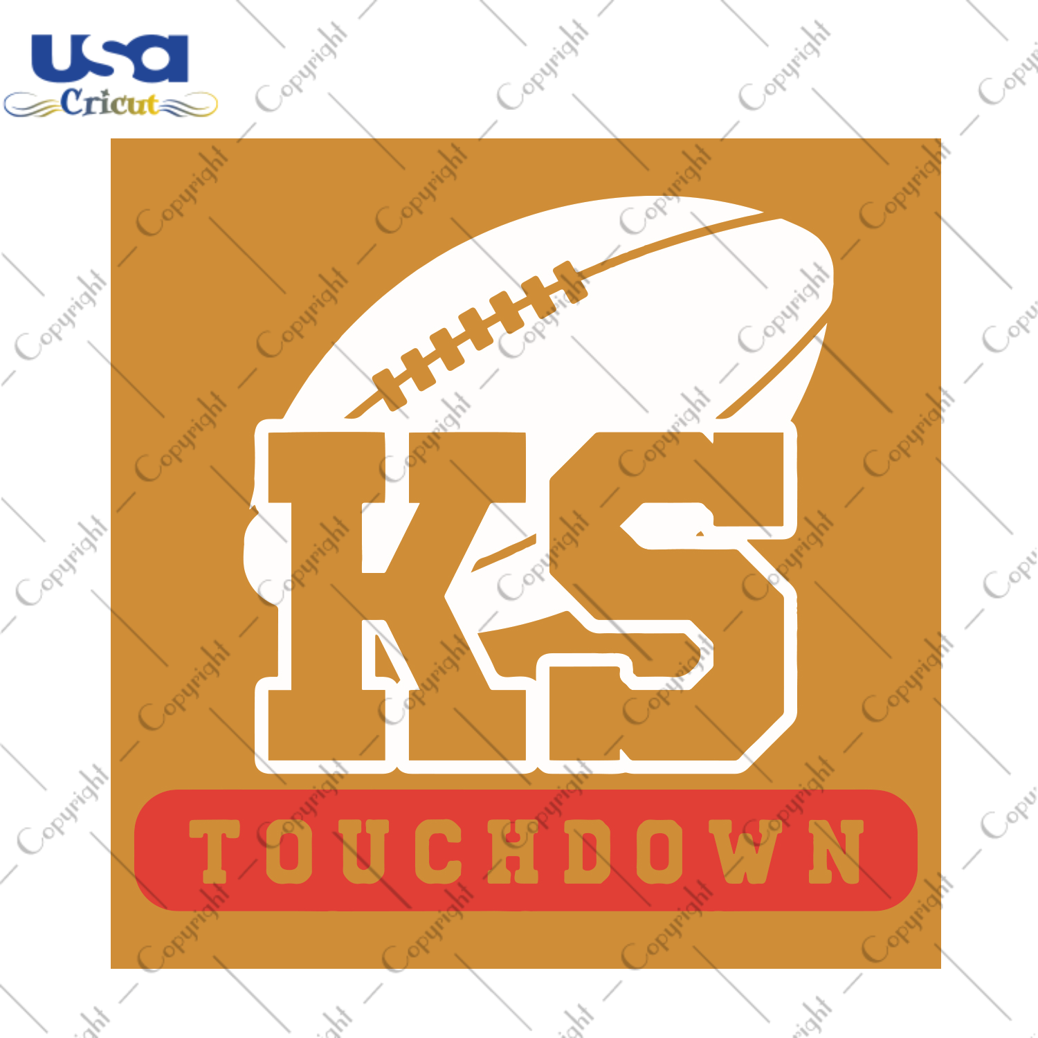 KS Touchdown Sport Gift Diy Crafts Svg Files For Cricut, Silhouette Sublimation Files