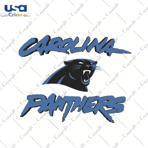 Carolina Panthers Sport Gift Diy Crafts Svg Files For Cricut, Silhouette Sublimation Files