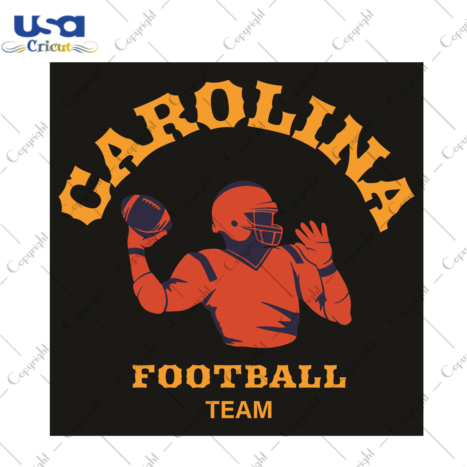 Carolina Football Team Sport Gift Diy Crafts Svg Files For Cricut, Silhouette Sublimation Files