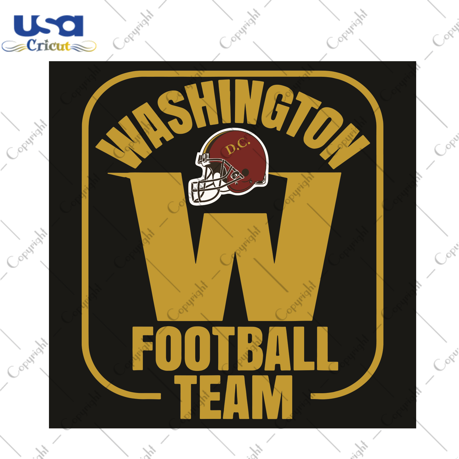 Washington Football Team Sport Gift Diy Crafts Svg Files For Cricut, Silhouette Sublimation Files