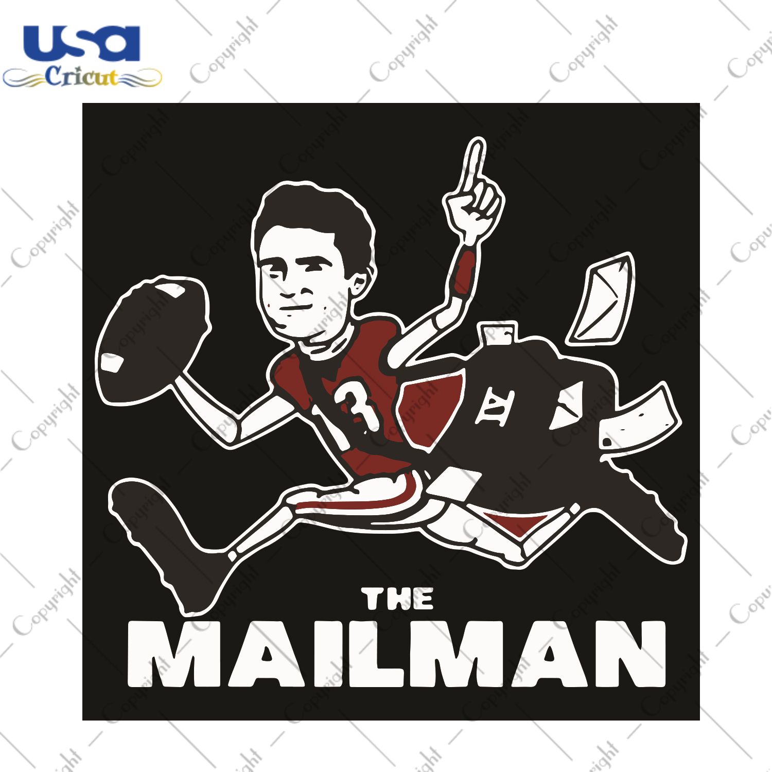 The Mailman 13 Sport Gift Diy Crafts Svg Files For Cricut, Silhouette Sublimation Files