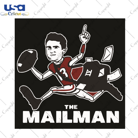 The Mailman 13 Sport Gift Diy Crafts Svg Files For Cricut, Silhouette Sublimation Files