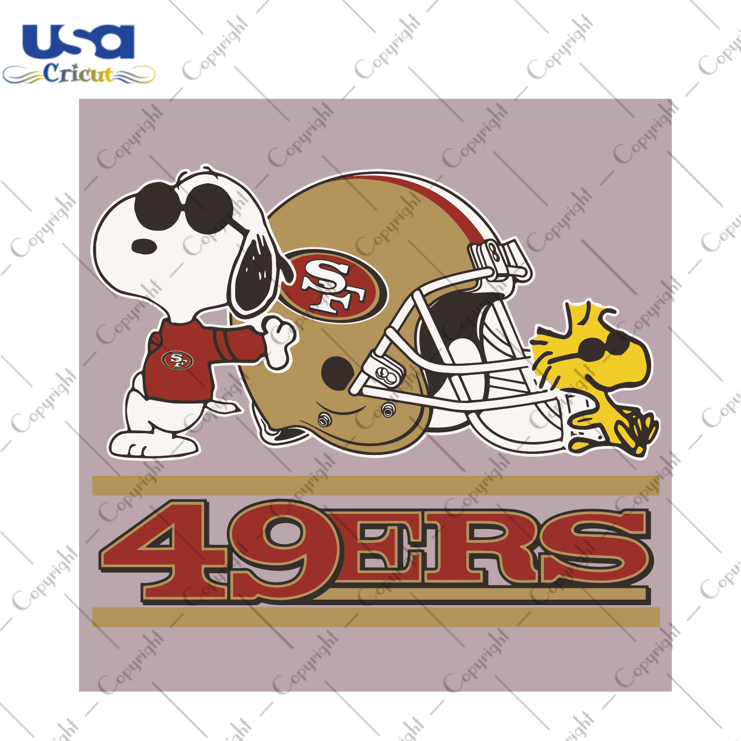 San Francisco 49ers Snoopy Sport Gift Diy Crafts Svg Files For Cricut, Silhouette Sublimation Files