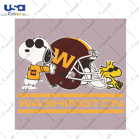 Washington Snoopy Woodstock Sport Gift Diy Crafts Svg Files For Cricut, Silhouette Sublimation Files