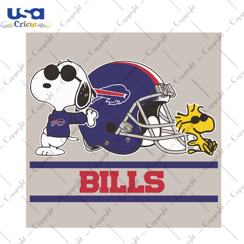 Buffalo Bills Snoopy Woodstock Sport Gift Diy Crafts Svg Files For Cricut, Silhouette Sublimation Files