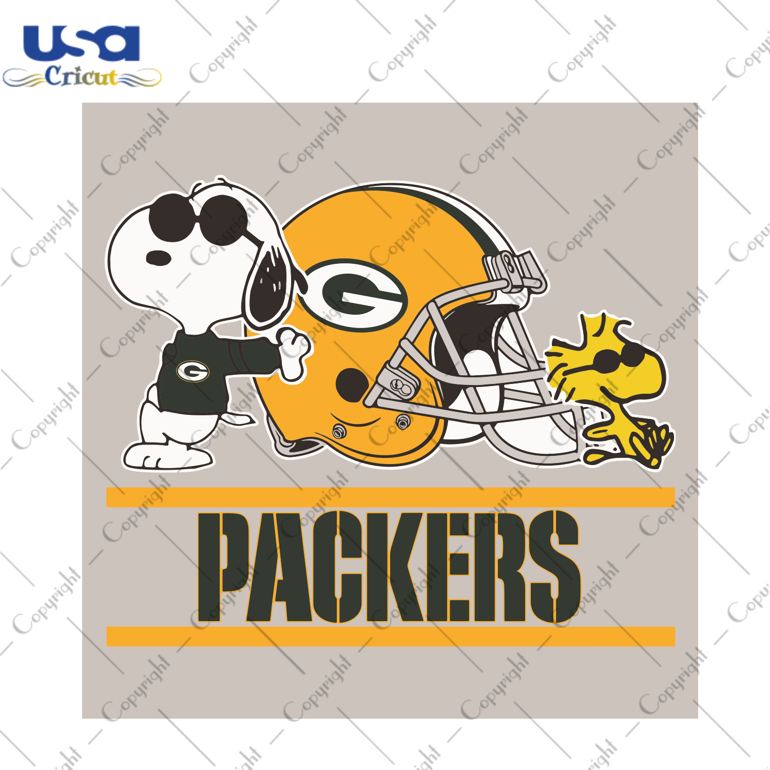 Green Bay Packers Snoopy Woodstock Sport Gift Diy Crafts Svg Files For Cricut, Silhouette Sublimation Files